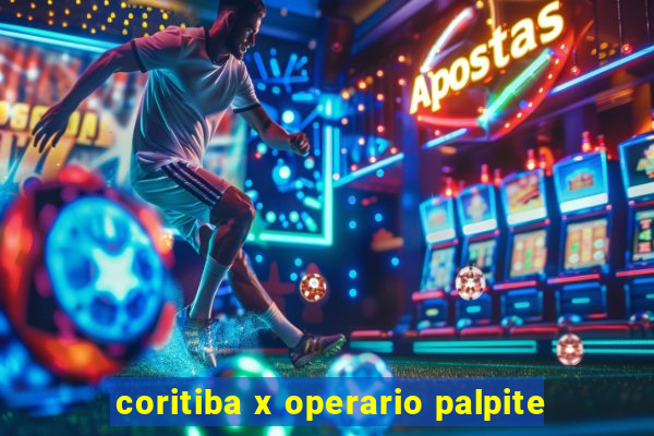 coritiba x operario palpite